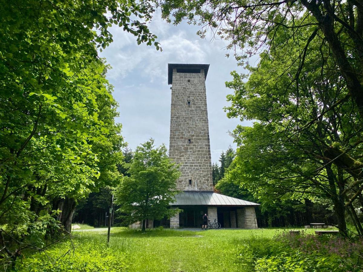 Ferienwohnung Oxana Im Naturpark Fichtelgebirge Schonwald  Dış mekan fotoğraf