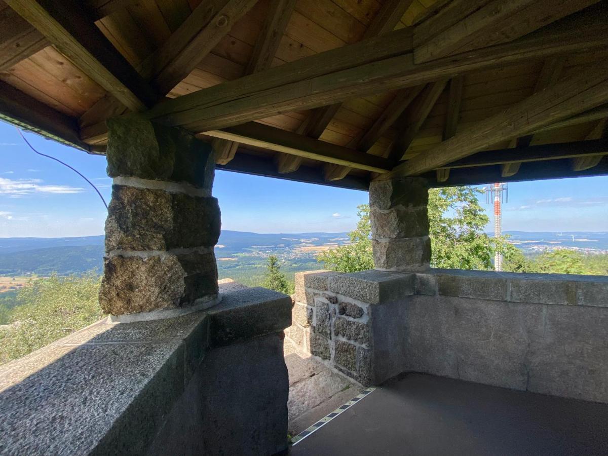 Ferienwohnung Oxana Im Naturpark Fichtelgebirge Schonwald  Dış mekan fotoğraf