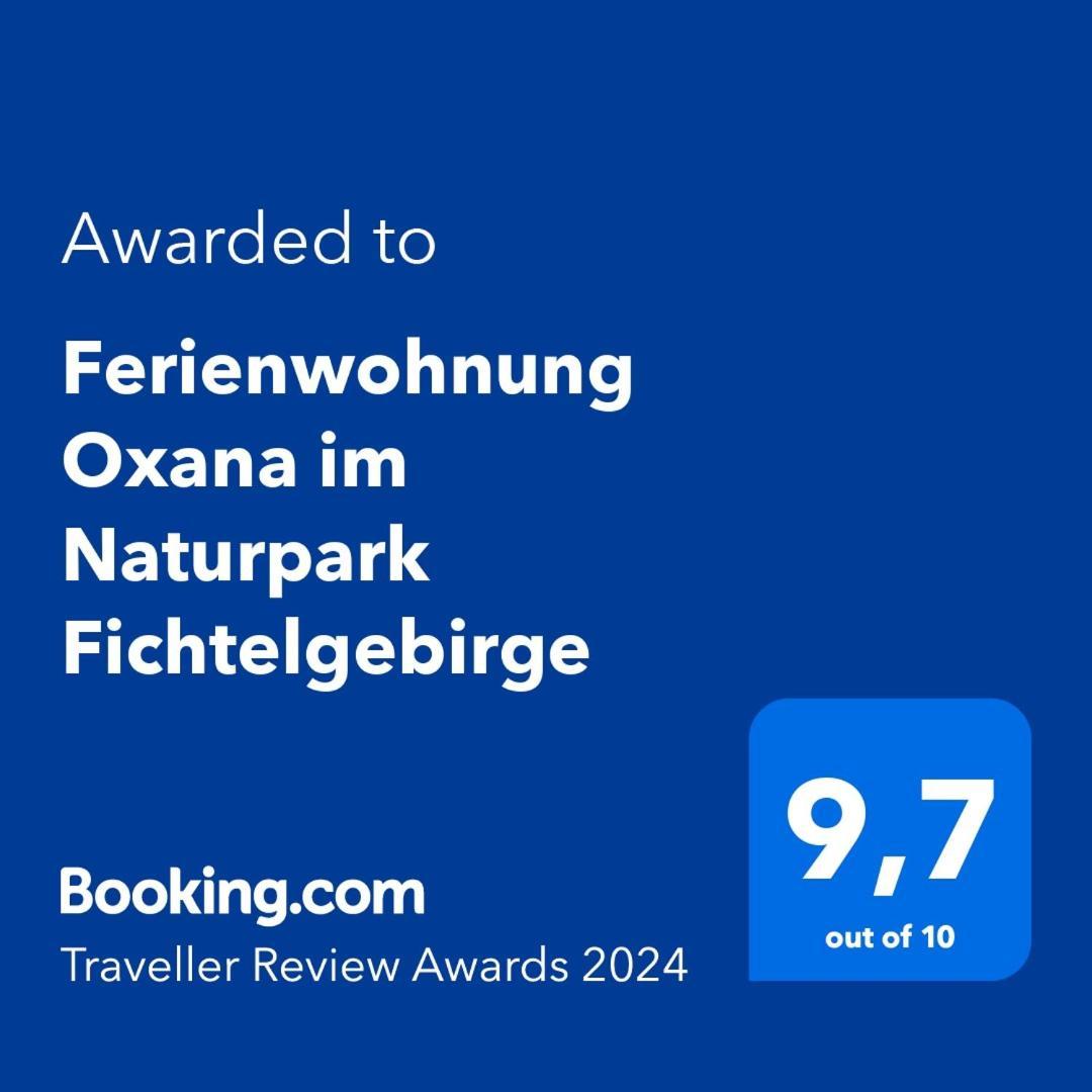 Ferienwohnung Oxana Im Naturpark Fichtelgebirge Schonwald  Dış mekan fotoğraf